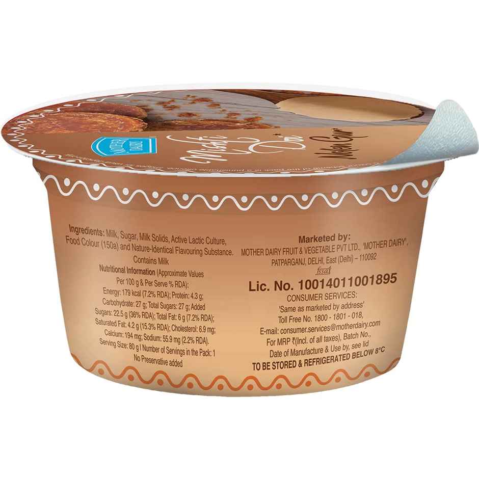 Mother Dairy Nolen Gur Mishti Doi Cup
